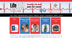 Desktop Screenshot of lifesafeservices.com